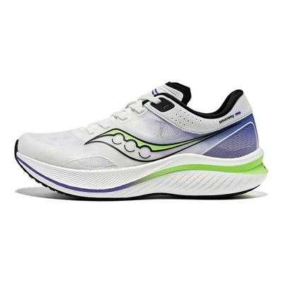 Slay Comfortable Breathable Shock Absorbing Durable Low Top Marathon Running Shoes Unisex Running Shoes White Purple S28192-16