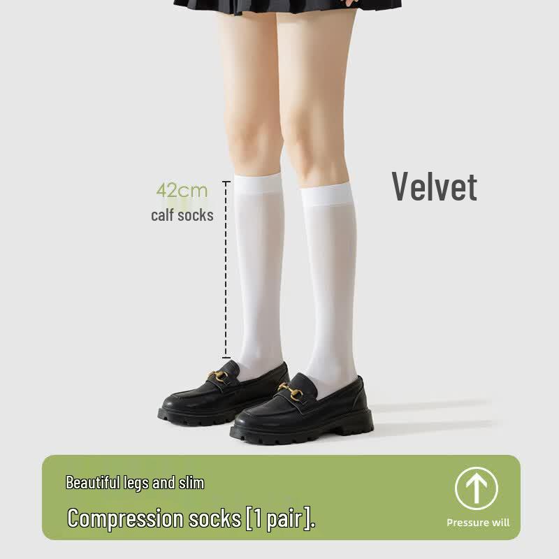 Ni Qing Breathable Comic Leg Socks белый