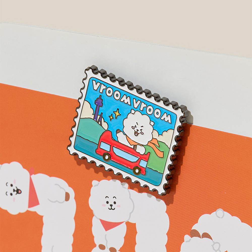 BT21 RJ Seoul Edition Metal Magnet