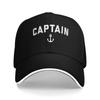 Kapitan Swobodna Czapka Baseballowa Letnia Morska Czapka Trucker Wysokiej Jakości Kpop Rock Hip Hop Czapki Unisex Męskie Modne Czapki Baseballowe