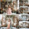 Mocsicka Photography Background Indoor Floral Boho Decor Baby Shower Maternity Adult Kids Art Portrait Backdrop Photo Studio