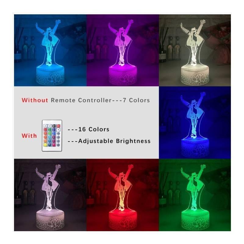 Modern Minimalist Led Night Light Acrylic Lampshade Perfect For Birthdays And Celebrations