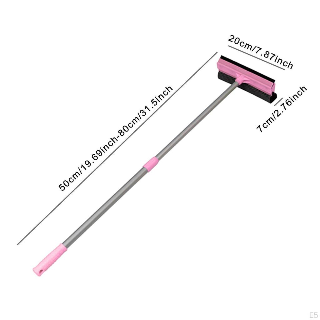 Function Window Cleaner with Squeegee And Brush for Glass Tiles