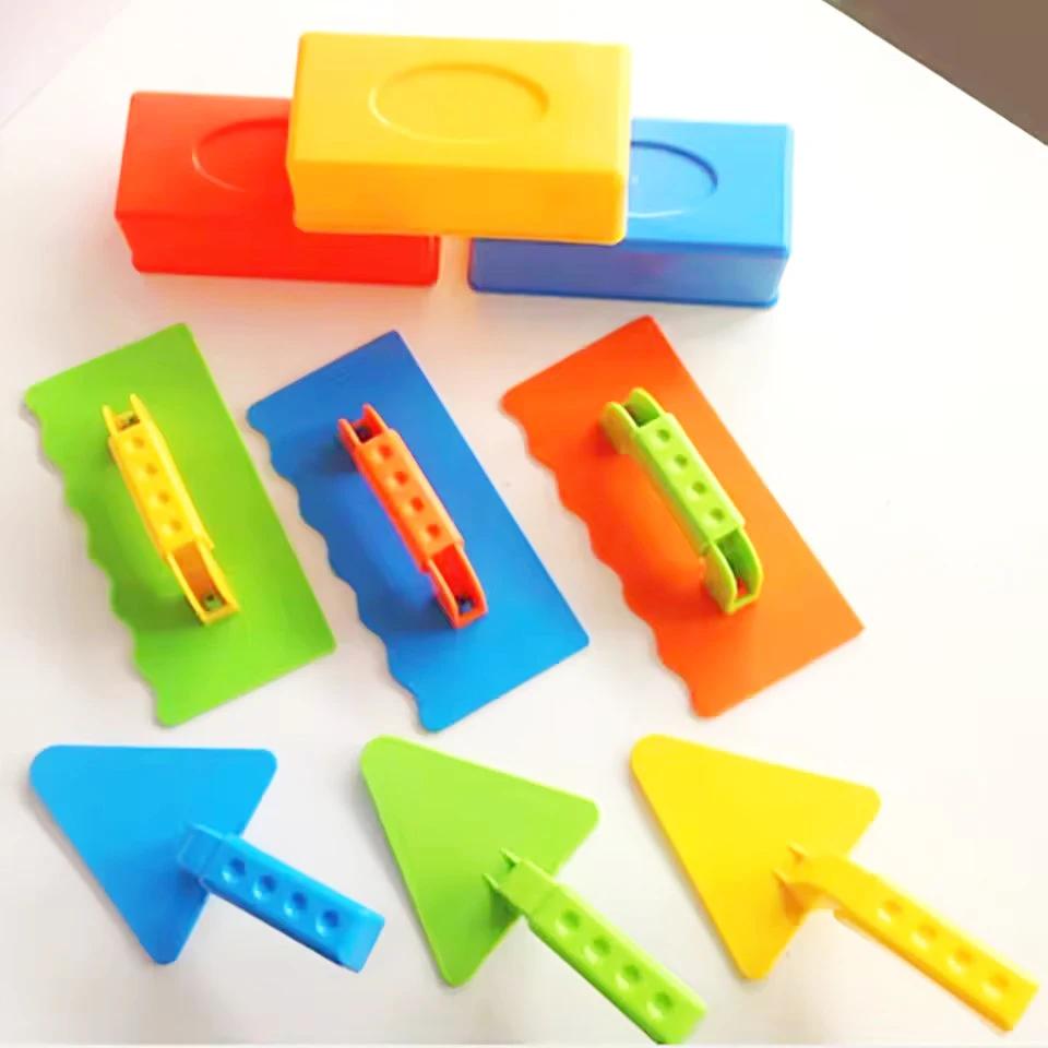 3 Pcs Sand Castle Mold Beach Sand Fun Brick Maker Snow Toy For Summer And Winter Build Snow Outddor Children'S Birthday Toy Gift