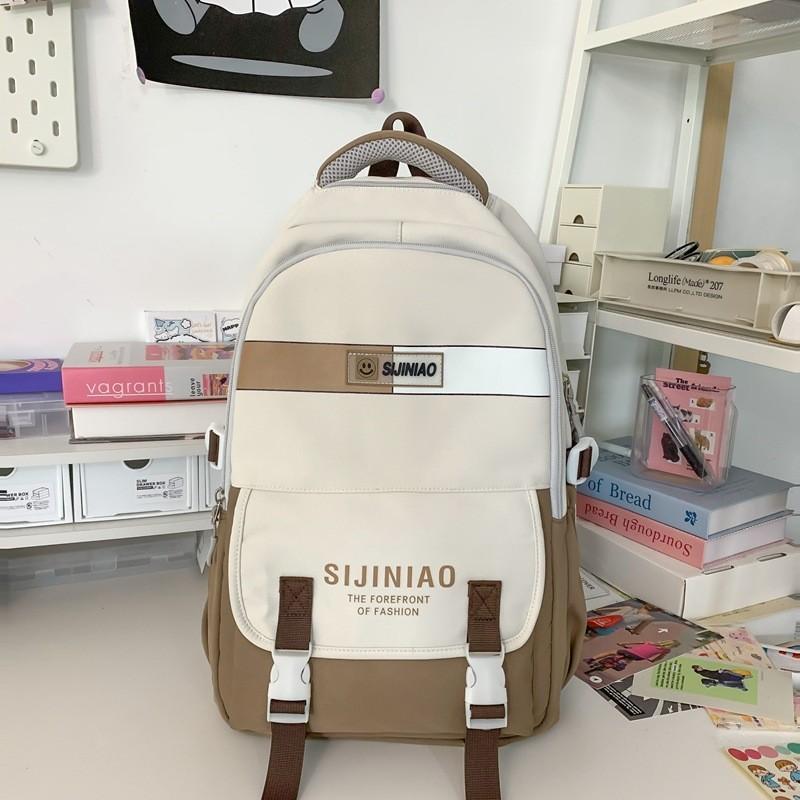 Minimalist Backpack Style Large Capacity Fashion Computer Bag Student Schoolbag