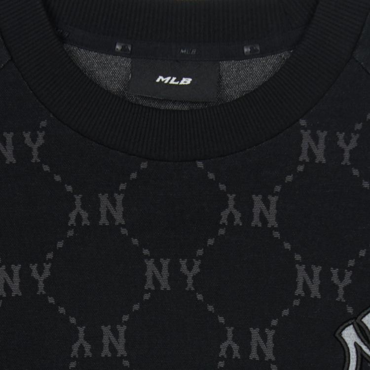 New MLB New York Yankees Old Flower Sweatshirt Unisex Black 3AMTM0951-50BKS