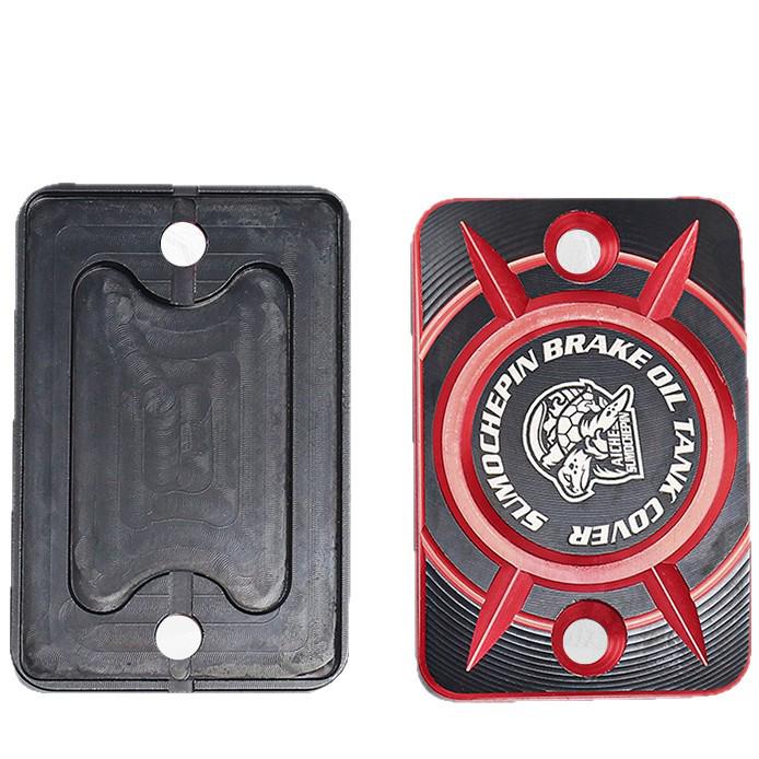 Motorcycle Oil Pump Cover & Brake Fluid Reservoir Cap for Honda Cub CC110