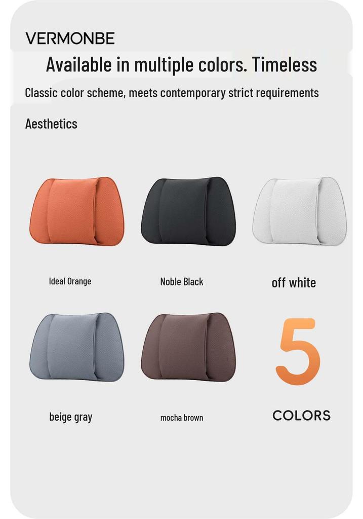 BYD Song Pro/Plus Car Seat Neck & Lumbar Support Pillow Set