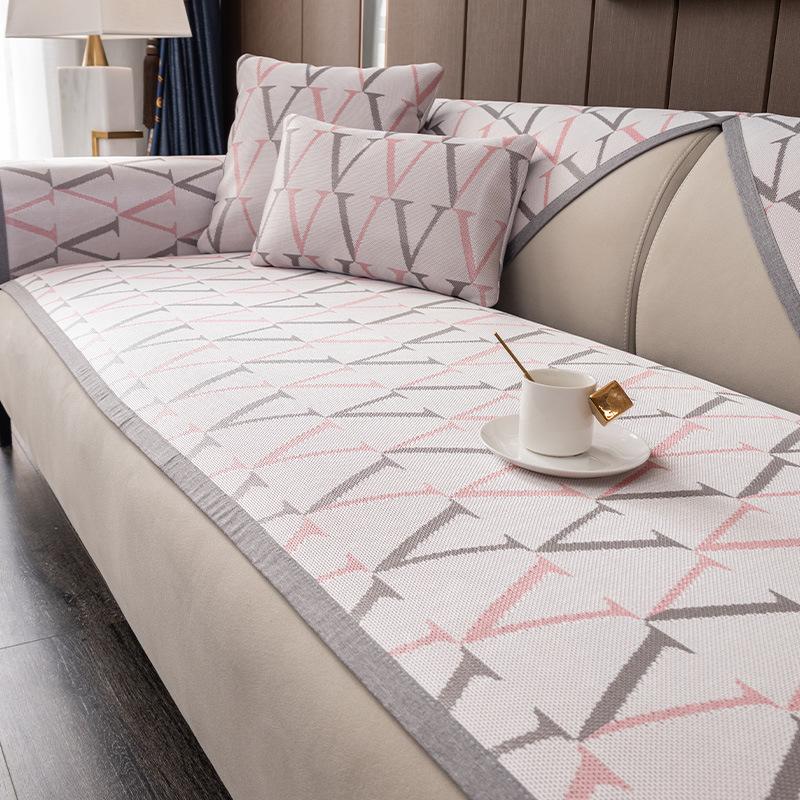 

Летний летний охлаждающий коврик из ротанга, летний коврик, диванная подушка, простой современный крутой коврик 60*60cm