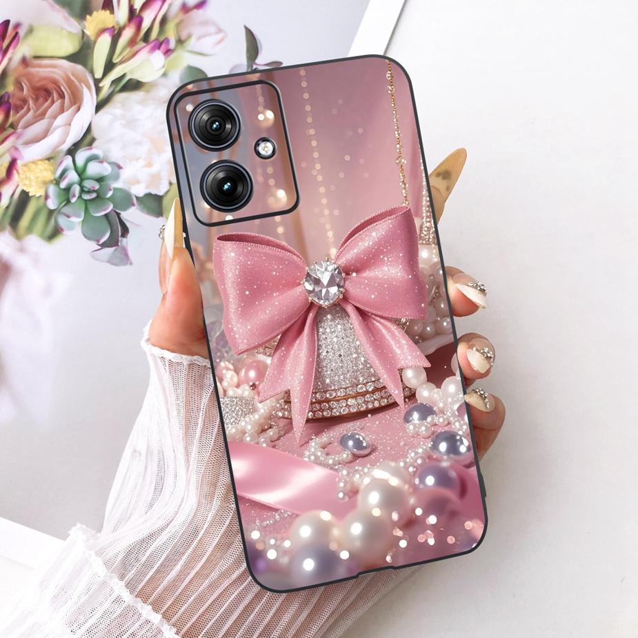 For Motorola Moto G54 G84 Case Luxury Butterfly New Painted Cover Soft TPU Phone Case For Motorola G84 G 54 MotoG84 MotoG54 Bags