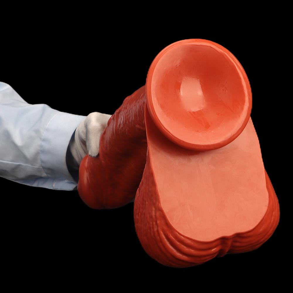 32*8cm Bardzo Duże Długie Realistyczne Dildo Korek Analny Masturbator Fisting Zabawka Seksualna dla Mężczyzn i Kobiet Pasek na Penisa Duży Dick