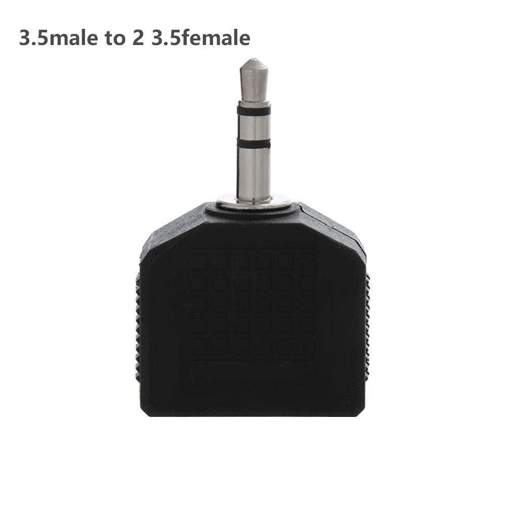 3.5mm To Dual 2 RCA Female Male Jack Audio Adapter Y Splitter Audio Adapter for TV Video Headphone Converter Video Accessories
