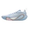 Li Ning Wade DLO 1 Comfortable Lightweight Sports Synthetic Leather Breathable Rebound Low Top Basketball Shoes Men Sneaker Ice-River-Blue ABPV009-9