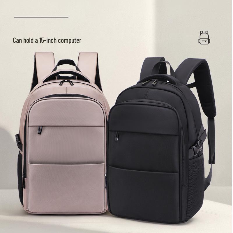 Versatile Men's Backpack: Trendy, Spacious, Lightweight Shoulder Bag for Business and School.