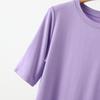 2025 Silk Summer Breathable Women's Slimming Five-Sleeve Round Neck T-Shirt