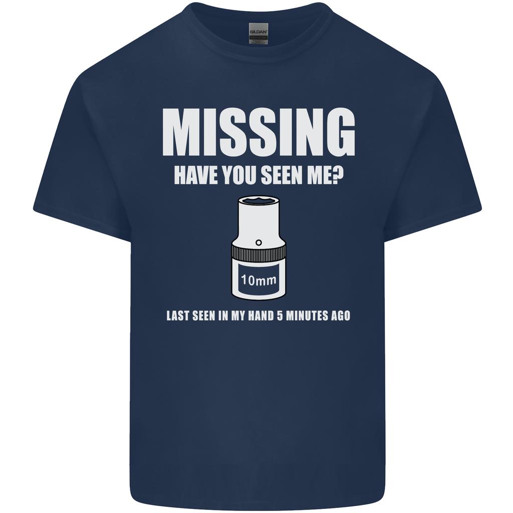 Missing 10 Mm Socket Funny Plumer Mechanic Unisexs Light Cotton Tshirt