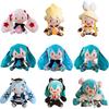 Cute Miku Fufu Plush Toys Preciality Collection Anime SEGA Hatsune Miku Kawaii Stuffed Doll Toys Birthday Gifts for Kids Girls