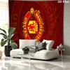 Red Devils Wall Tapestry, Aesthetic Printed Fabric Blanket, Suitable for Bedroom, Living Room, and Home Decor.