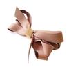 RACOHA Layered Beige Big Ribbon Hair Pin