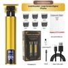 Hair Clipper Digital Display Electric Hair Clipper Professional Carving Oil Head Push Multifunctional Electric Clipper Rechargeable