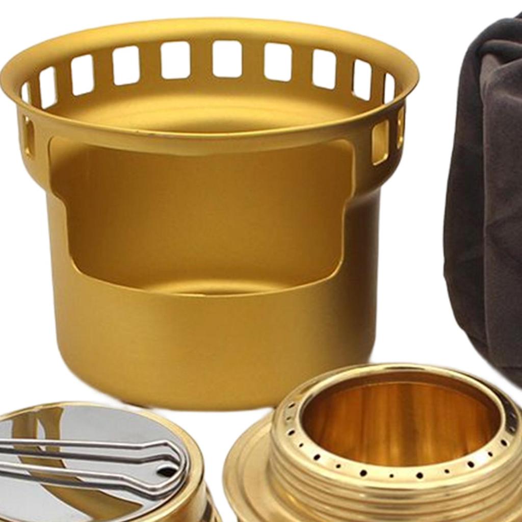 Spirit Stove Burner with Storage Bag Accessories Multifunctional for Fishing