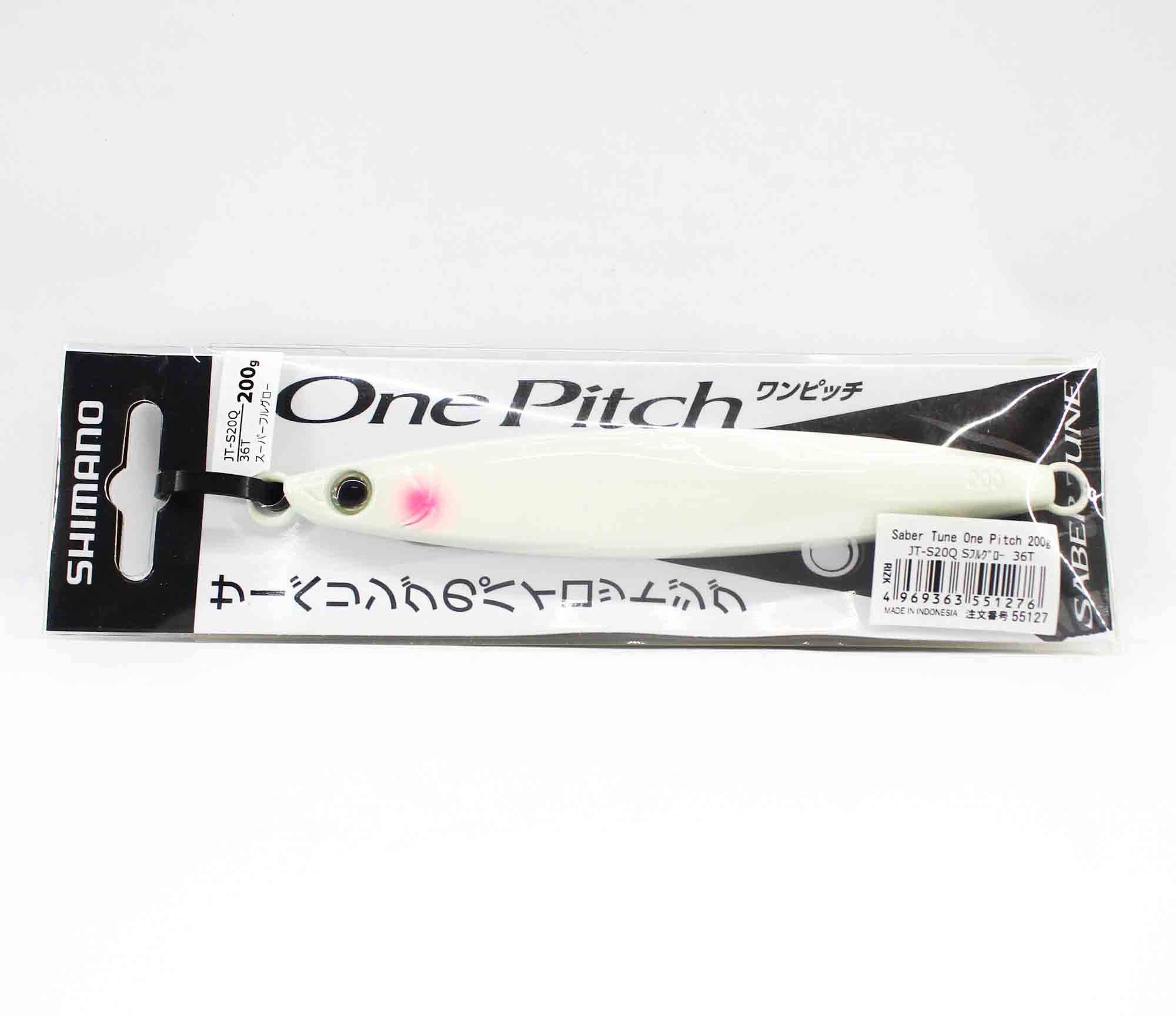 

Shimano JT-S20Q Metal Jig One Pitch 200 grams 36T 551276