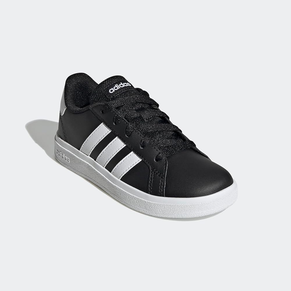 Adidas Kids Grand Court 2.0 Sneakers Core Black/Footwear White 18.5 Cm for Boys and Girls