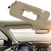 Pare-soleil de voiture avec miroir et pare-soleil gris clair beige pour Nissan Murano 2009 2010 2011 2012 2013 2014 Conducteur côté gauche