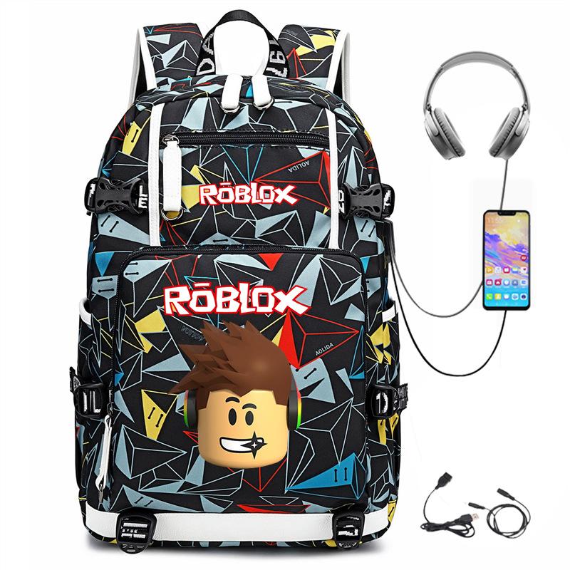 Hot Selling Game-Themed Outdoor Travel Bag Large Capacity with USB Hiking Backpack