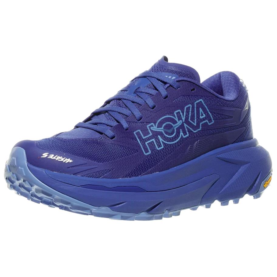 Men's Sneakers HOKA ONE ONE Mafate 5 Trail Running Shoes Men's Low-top Blue