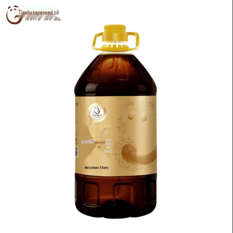 Tianfu Aromatic Cold-Pressed Rapeseed Oil 5L