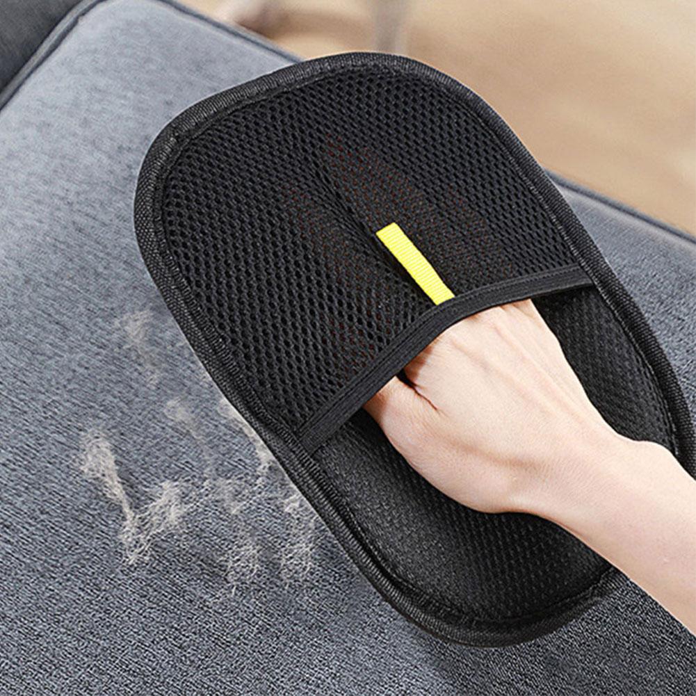 Pet Hair Remover Mitt Hair Remover Brush Deshedding Brush Glove for Dog Cat Rabbit with Long/Short/Curly Hair