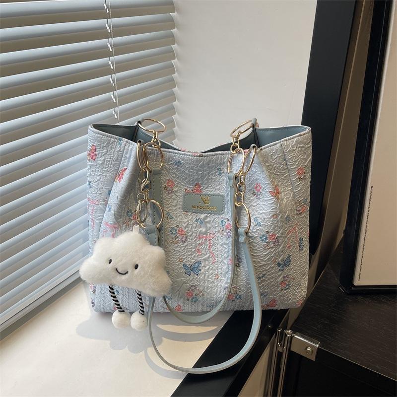 Single Shoulder Bag, Sweet and Artistic Handbag, Casual and Stylish Tote Bag