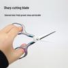 Plum Blossom Retro Stainless Steel Scissors: Ideal for Window Decoration, Embroidery, Paper Cutting, Thread Cutting, and Handmade Crafts.