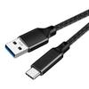 USB-C to USB-A Fast Charging Cable: 10G High-Speed Data Transfer, 3A for Mobile and External Hard Drives