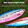 Metal Cast Jigging Lures High Reflective Baits 11.4cm Casting Jigs Slow Sinking Fishing Baits Lure Multiple Color
