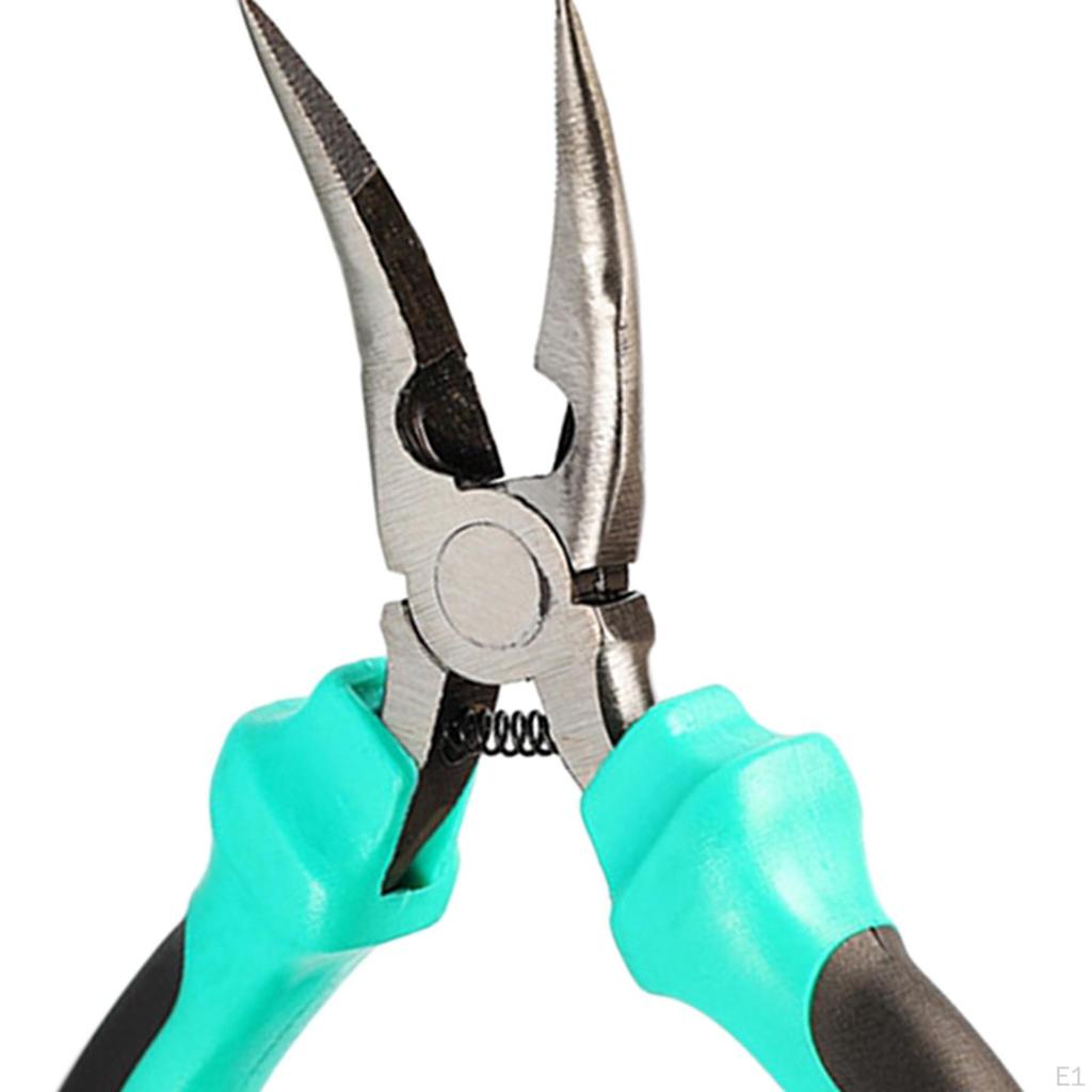 Kleště s dlouhým nosem Kuřecí nohy bez kostí s pohodlným uchopením 5palcový nástroj na odstraňování šperků Kleště na šperky pro