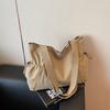 Lightweight Casual Nyl Bag for Women Summer Simple Large Capacity Single Shoulder Commuter Bag Versatile Fitness Yoga Tote Bag