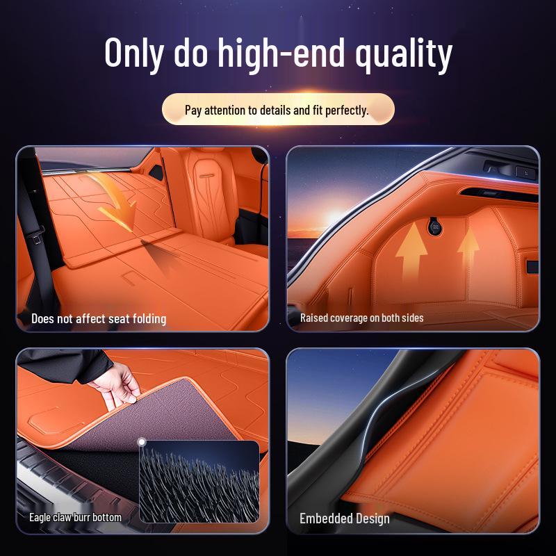 Enjoy S9T Trunk Mat for 2025 Electric/Extended Range Car - Full Coverage Interior Modifications