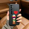 Classic S-South P-Park-SP Black Soft Silicone Phone Case for Samsung Galaxy A73, A71, A72, A70, A53, A52, A51
