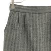 YVES SAINT LAURENT 90s wool Herringbone Midi length Tight Skirt Women Used