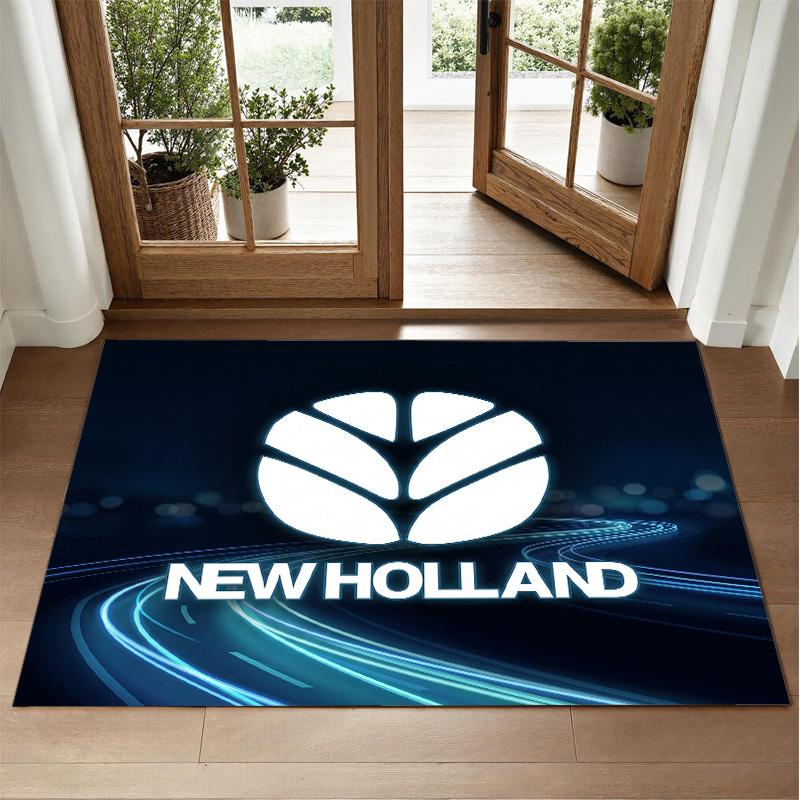New Holland Design Crystal Velvet Rug Soft Decorative Mat for Bedroom Entrance