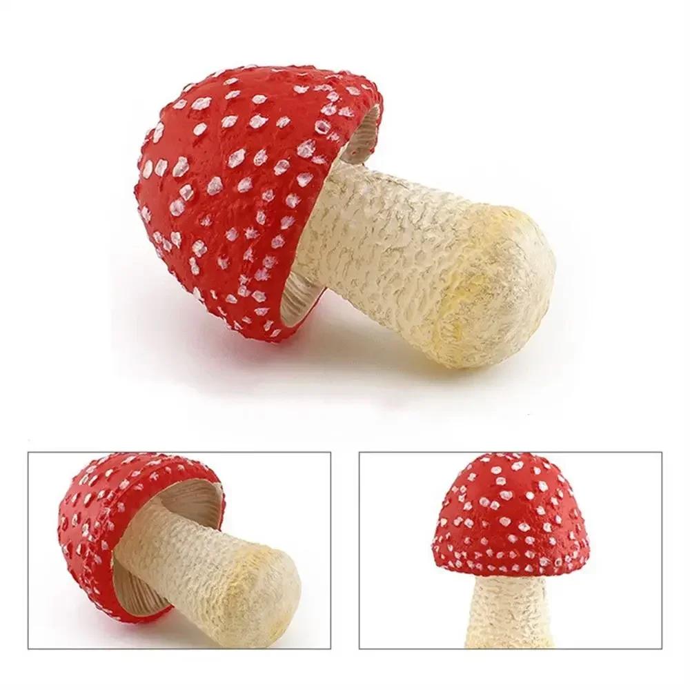 Gemüsemodell Pilzfiguren Matsutake Auster Künstliche Simulation Pilz Kräuterseitling Pflanzenpilzmodell Gartendekoration
