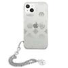 Guess Guhcp13Skspesi Iphone 13 Mini 5,4 Srebrny/Silver Hardcase Peony Chain Collection