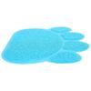PVC Cat Dog Litter Mat Waterproof AntiSlip Paw Shape Feeding Bowl Placemat Pet Supplies