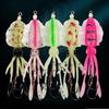 Soft Material Rubber Squid Skirts 10CM/15CM Luminous Fishing Lures Trolling Fishing