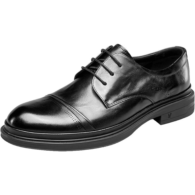 Yierkang Men s Genuine Leather Business Dress Shoes 42