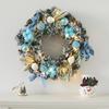2026 Rattan Christmas Ring Wreaths for Window, Hotel, Mall & Event Decoration.