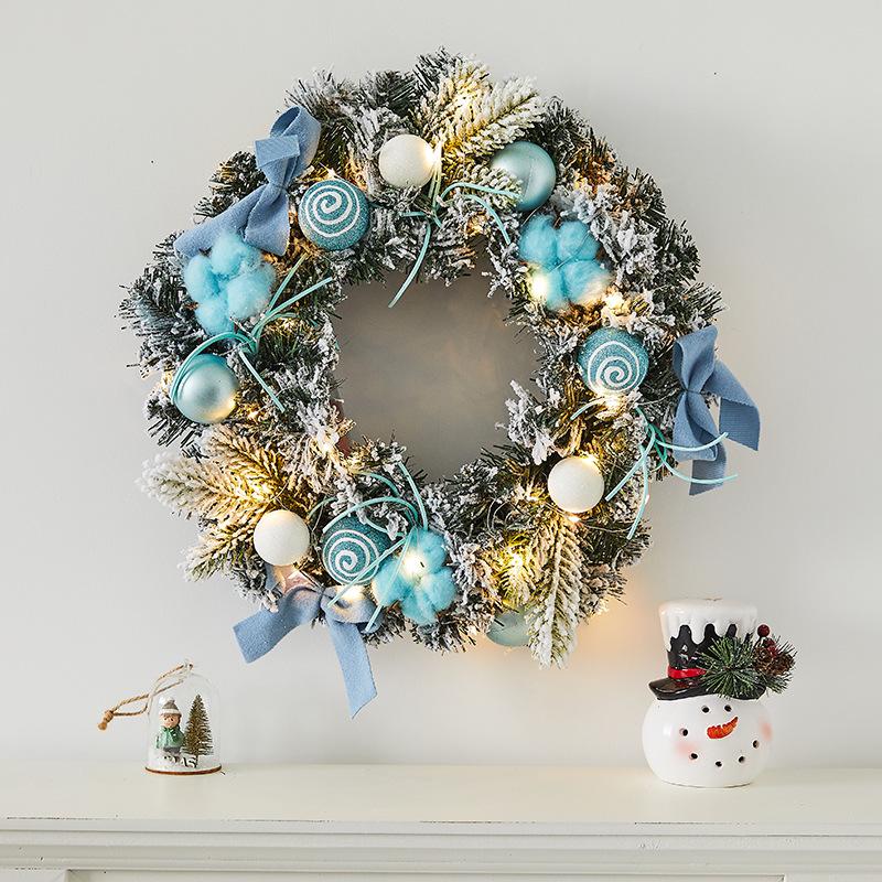 2026 Rattan Christmas Ring Wreaths for Window, Hotel, Mall & Event Decoration.