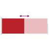 Retractable Side Awning 160x500 Cm Red